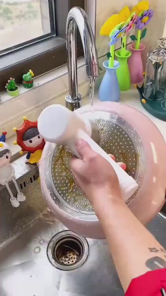 Electric Dish Scrubber | Cordless Rechargeable Cleaning Brush