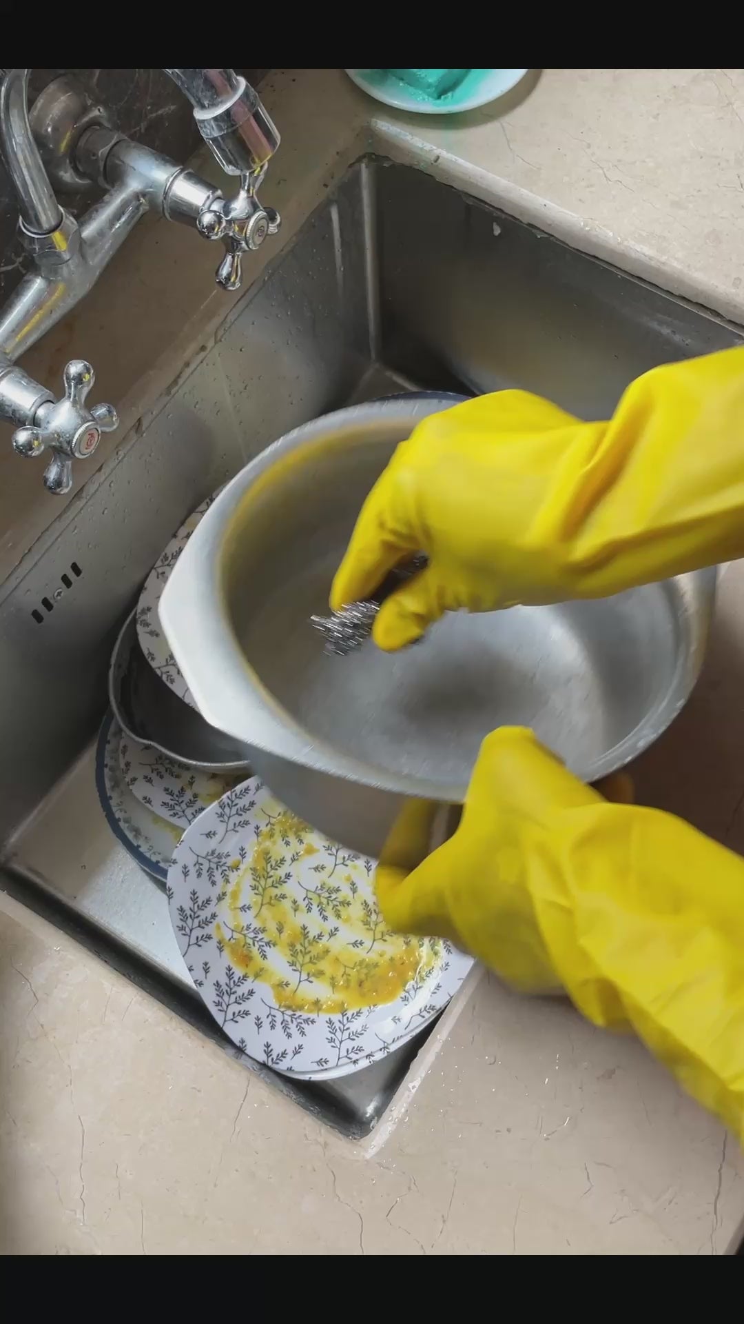 Electric Dish Scrubber | Cordless Rechargeable Cleaning Brush